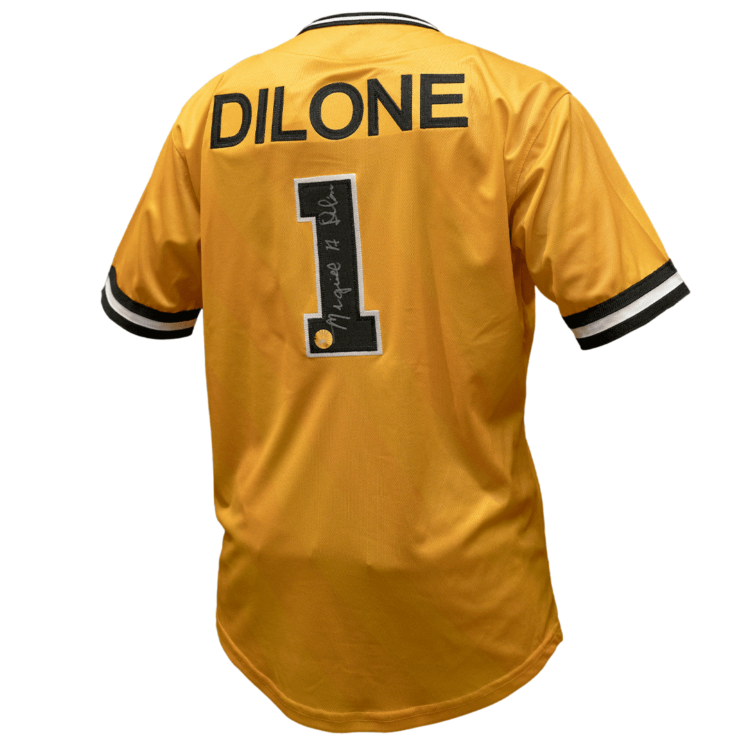 Camiseta de Miguel Diloné con las Águilas.