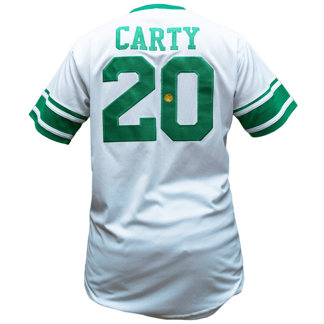 Camiseta de Ricardo Carty con las Estrellas.