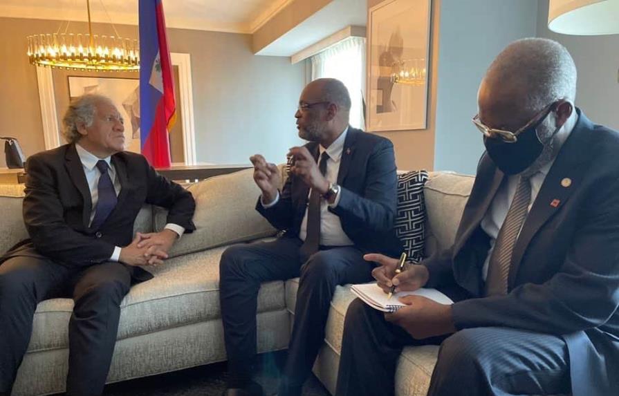 Primer ministro de Haití habla de la inseguridad del país con Almagro