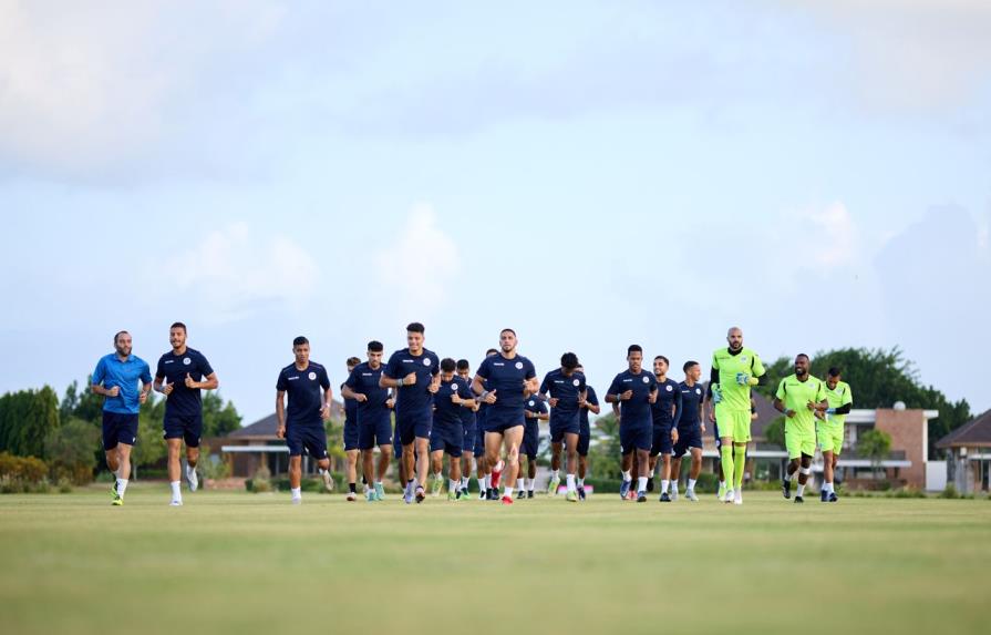 La selección dominicana de fútbol se mudo a Punta Cana para su preparación
