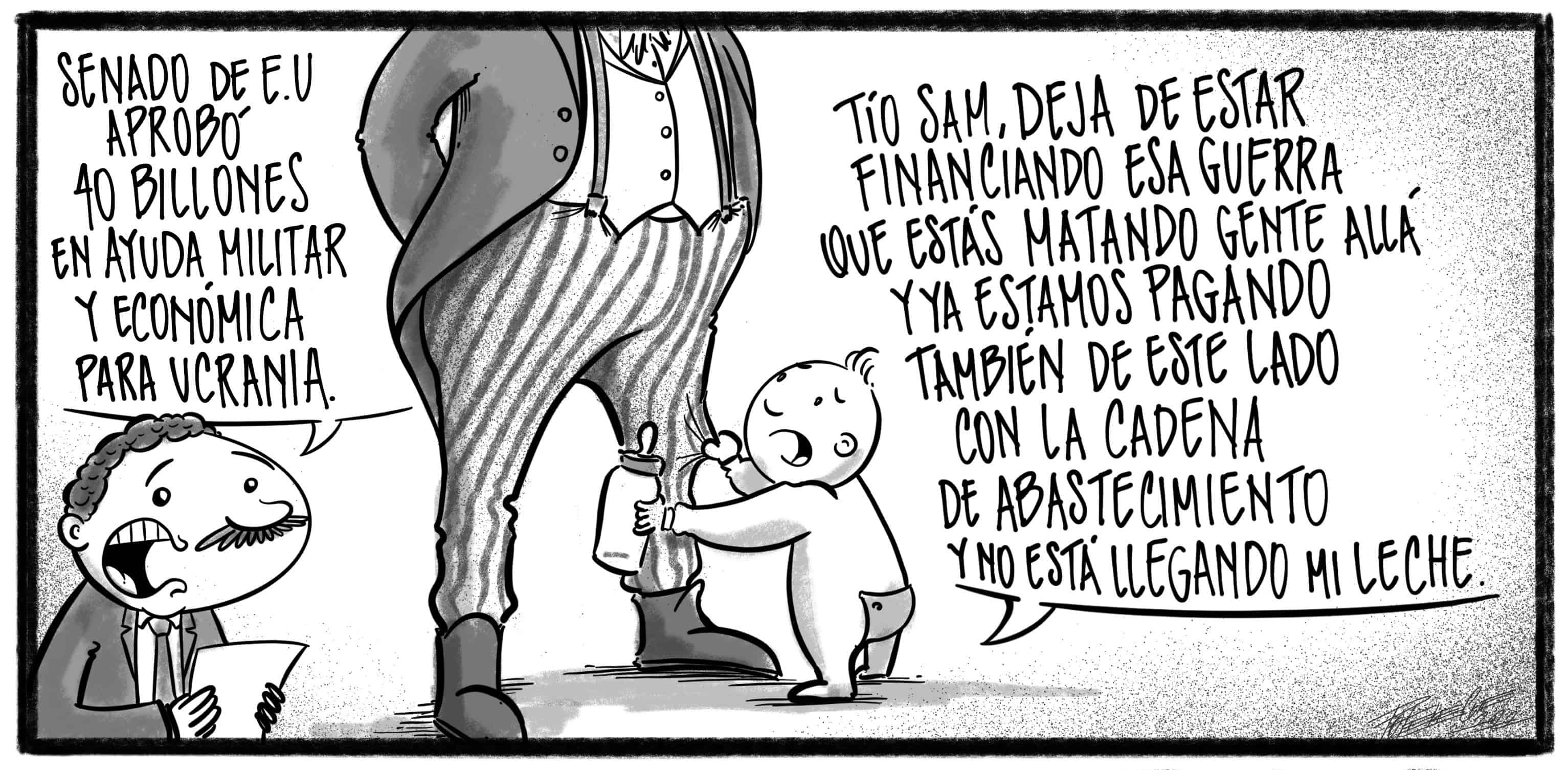 Caricatura de Noticiero Poteleche 8 junio 2022