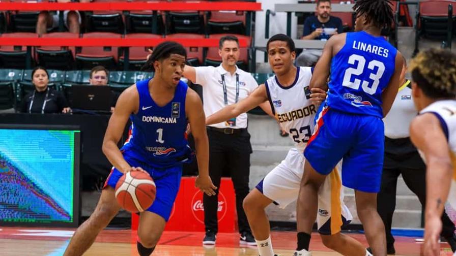 Ecuador da un puntillazo a Dominicana en el Premundial sub-18 de baloncesto