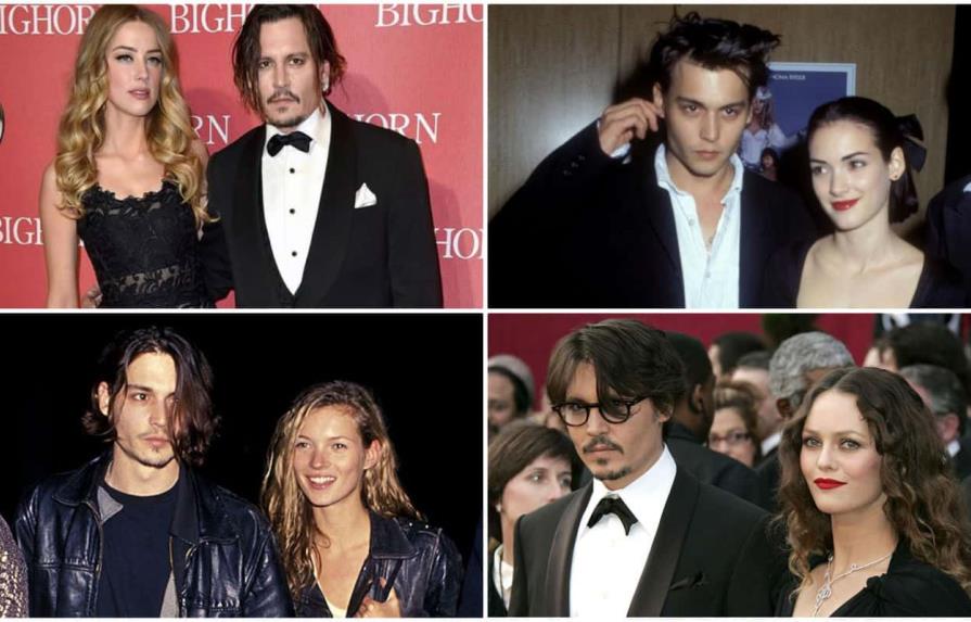 ¿Las exnovias de Johnny Depp pasaron por lo mismo que Amber Heard?