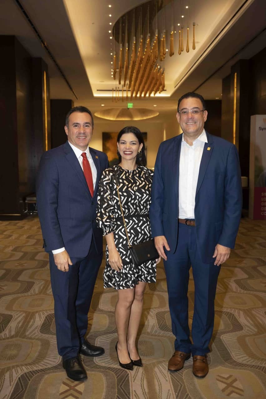 Luis Subero, Lorena Hernández e Ian Rondón.