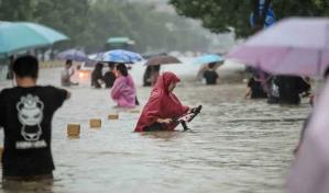 Las inundaciones en el centro de China dejan más de 800,000 afectados