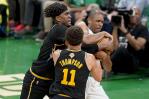 Celtics vence a Warriors y se va arriba 2-1 en la final de la NBA