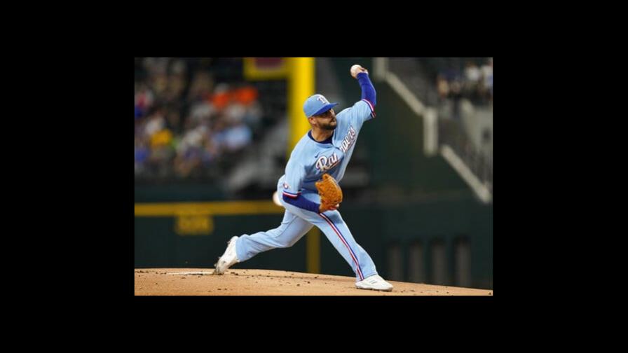 Martín Pérez es líder de efectividad en las mayores