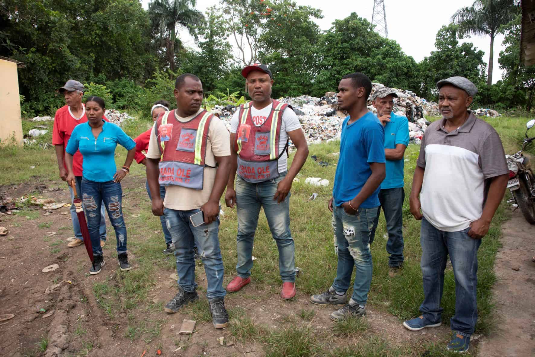 Moradores rechazan  el vertedero