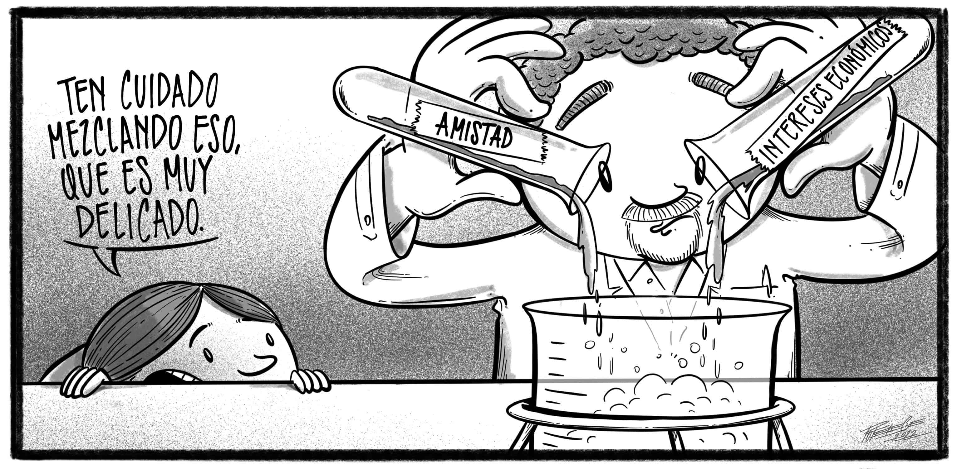 Caricatura de Noticiero Poteleche 10 junio 2022