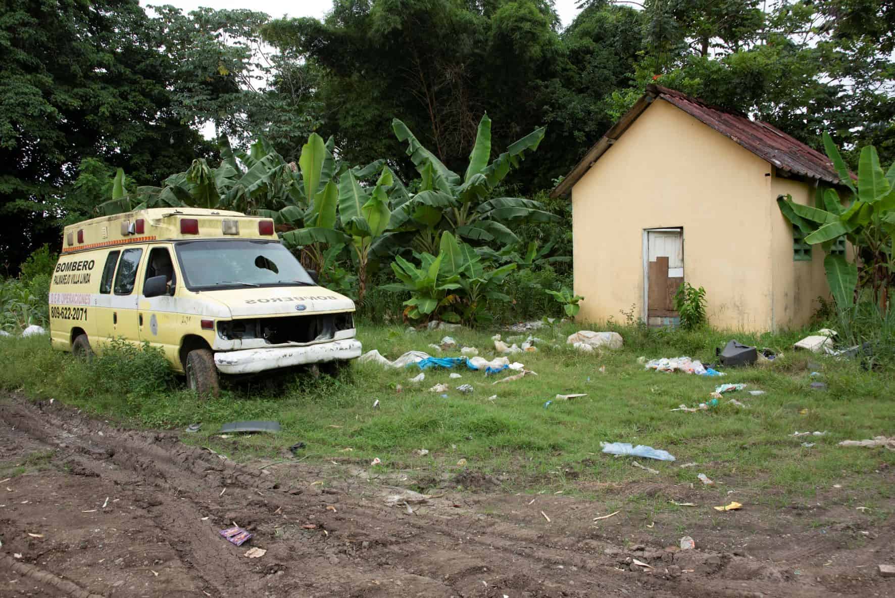 Algunas de las propiedades abandonadas