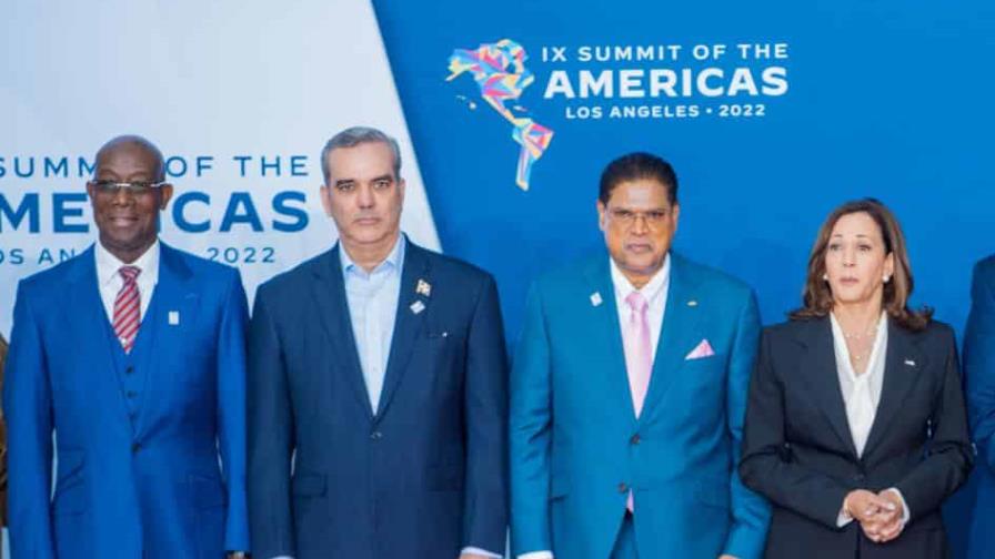 Abinader se reúne con la vicepresidenta de EE.UU. Kamala Harris