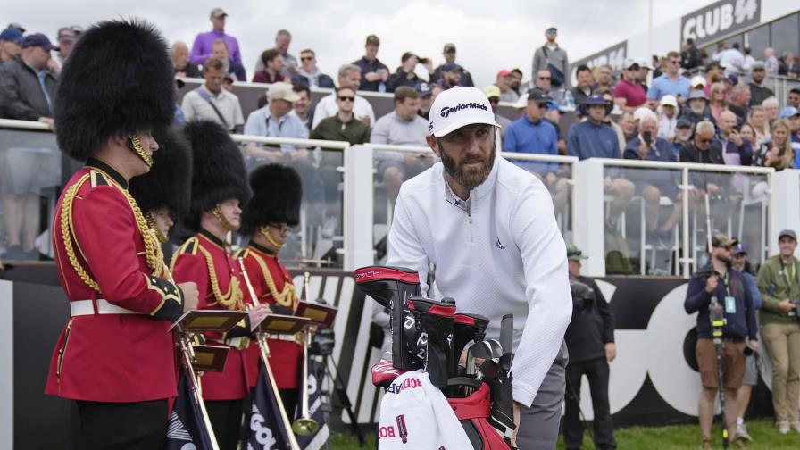 Con pompa y fracturas abre primer torneo de liga saudí de golf