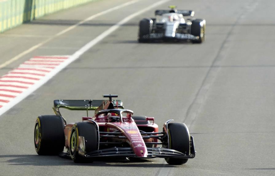 F1: Leclerc, el mejor en segunda práctica para GP de Azerbaiyán