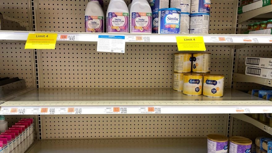 EE.UU. compra a España más de 16,5 millones de botellas de leche para bebés