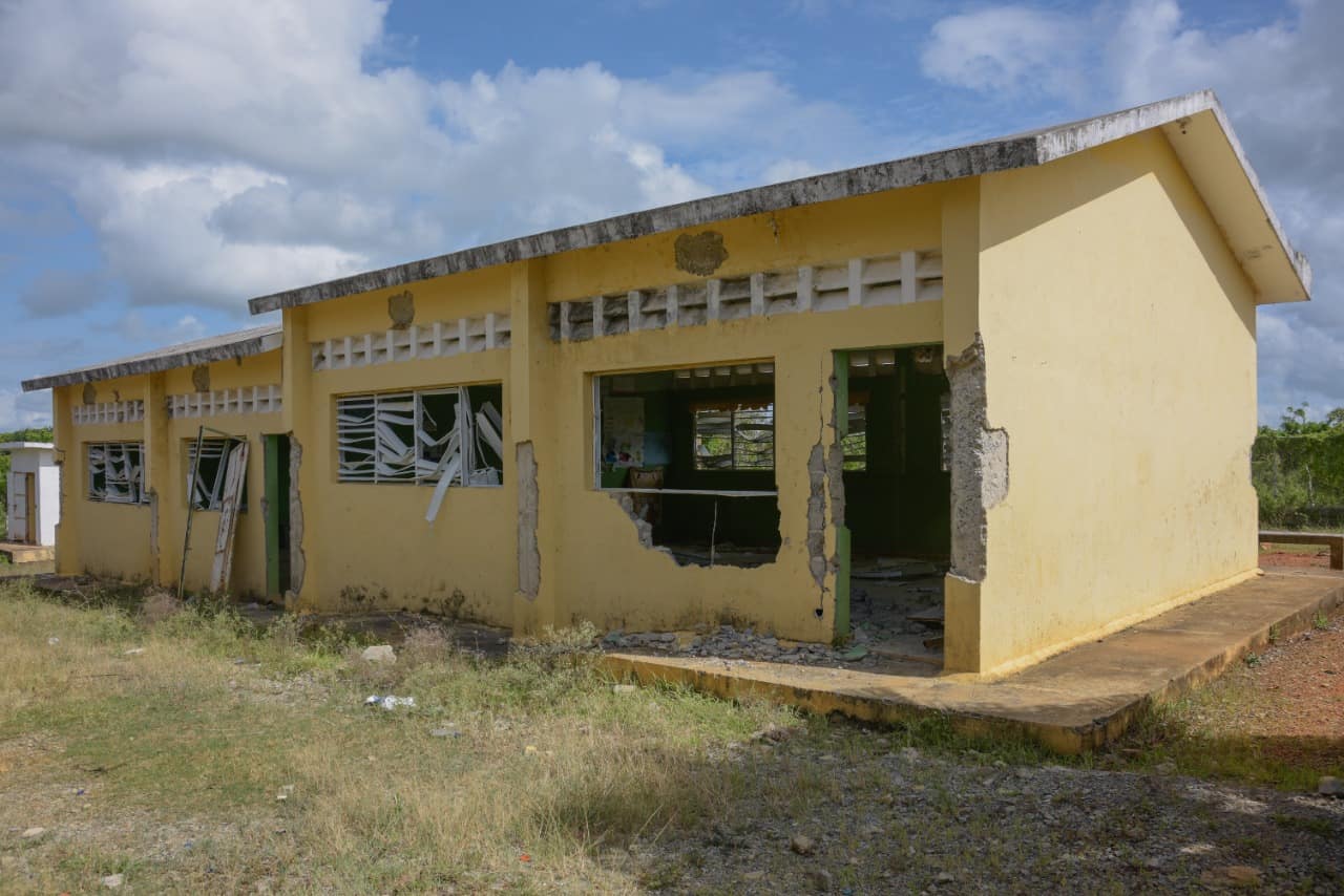 El local de la antigua escuela.