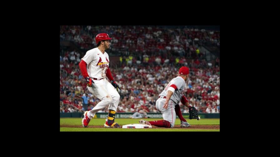 Cardenales de San Luis se sacuden mala racha al vencer a Rojos Cardenales de San Luis se sacuden mala racha al vencer a Rojos