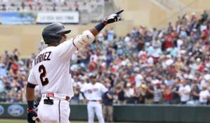 V&Iacute;DEO | Arr&aacute;ez logra su primer Grand Slam en MLB; Mellizos superan a Rays
