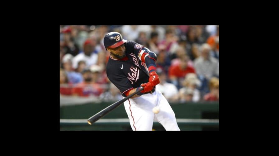 Nacionales de Washington vencen a Cerveceros con la ofensiva de Nelson Cruz
