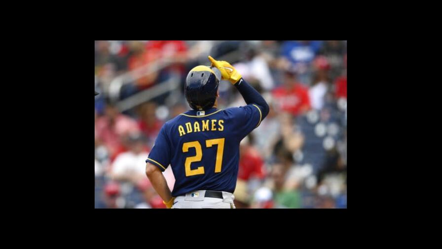 Video|Willy Adames conecto cuadrangular en la victoria de los Cerveceros Video|Willy Adames conecto cuadrangular en la victoria de los Cerveceros