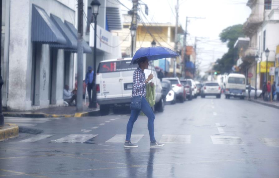 Vaticinan lluvias en horas de la tarde en el Gran Santo Domingo y varias regiones del país
