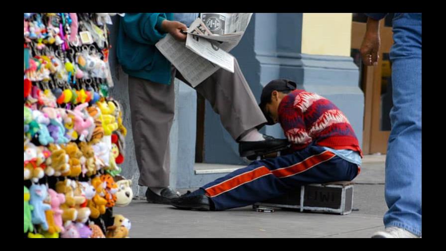El trabajo adolescente sube al 10.8 % en Perú