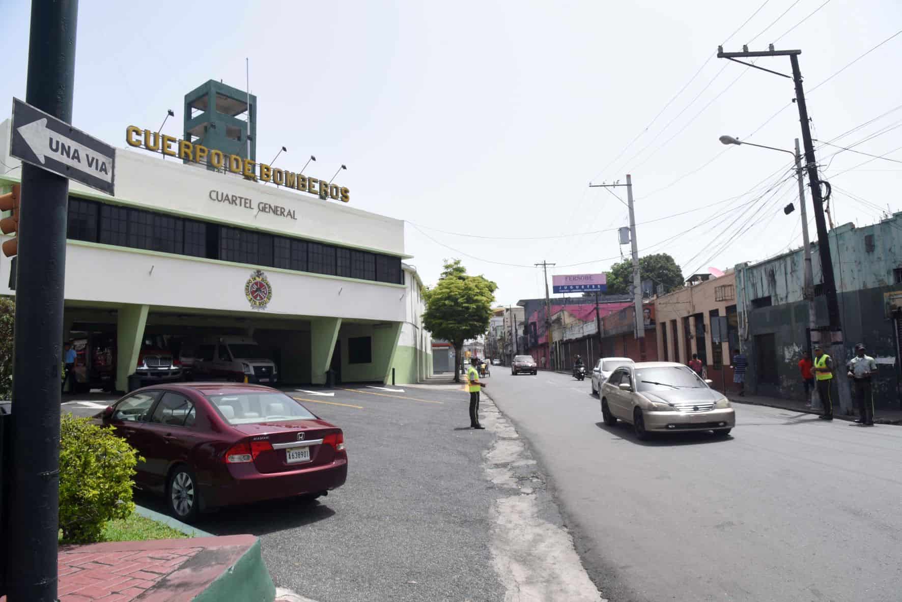 Lo que era el inicio de la avenida Mella, ahora es el final