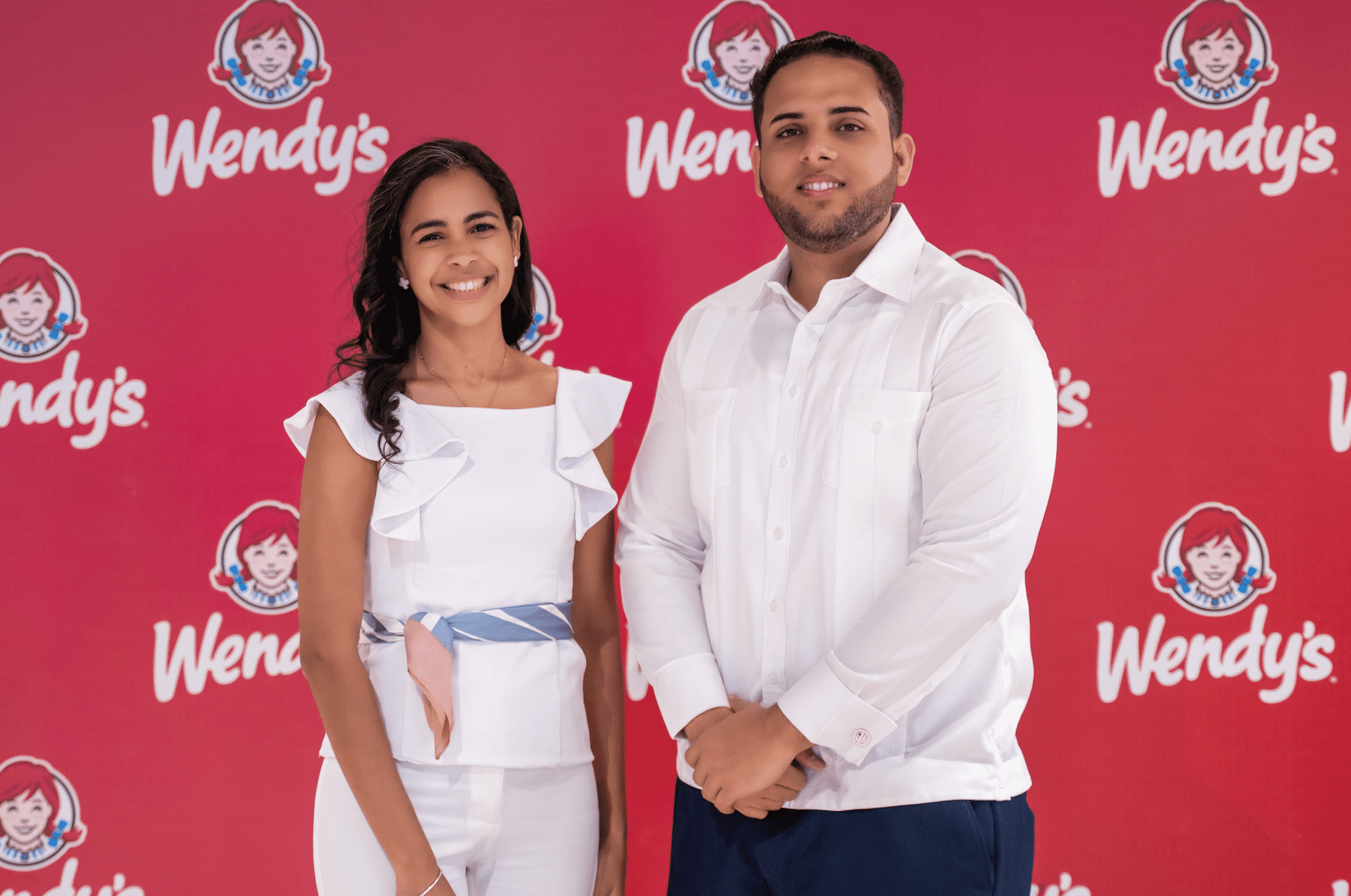  Indhira Legreaux y Juan Núñez.