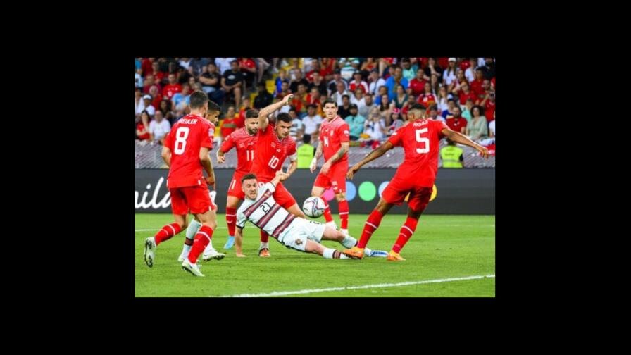 Portugal pierde frente a Suiza en Liga de Naciones