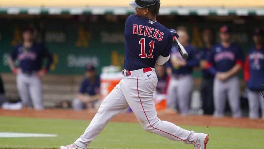 Rafael Devers carga a Boston en un mes de remontada Rafael Devers carga a Boston en un mes de remontada