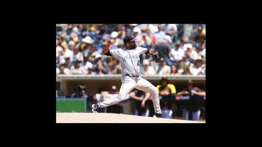 Con sólida labor de Germán Márquez, Rockies superan a Padres