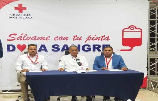 Cruz Roja Dominicana promueve campaña de donación de sangre