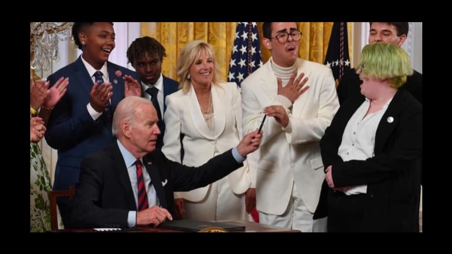 Ante la ofensiva conservadora, Biden apoya a la comunidad LGBT+ en la Casa Blanca Ante la ofensiva conservadora, Biden apoya a la comunidad LGBT+ en la Casa Blanca