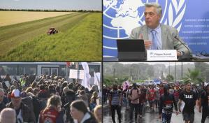 La crisis alimentaria podría aumentar el número de desplazados en el mundo, advierte ACNUR