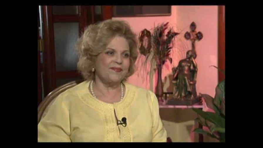 Ministra de Cultura lamenta el fallecimiento de la soprano Ivonne Haza