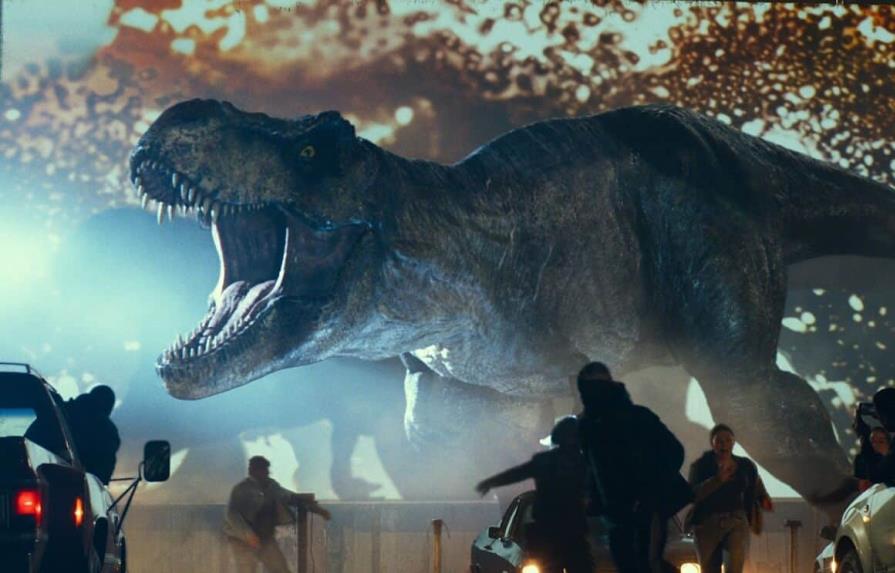 Jurassic World recaudó 58.7 millones de dólares el fin de semana