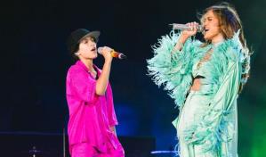 Jennifer López llama a su hija Emme con lenguaje inclusivo durante concierto: “Elle”