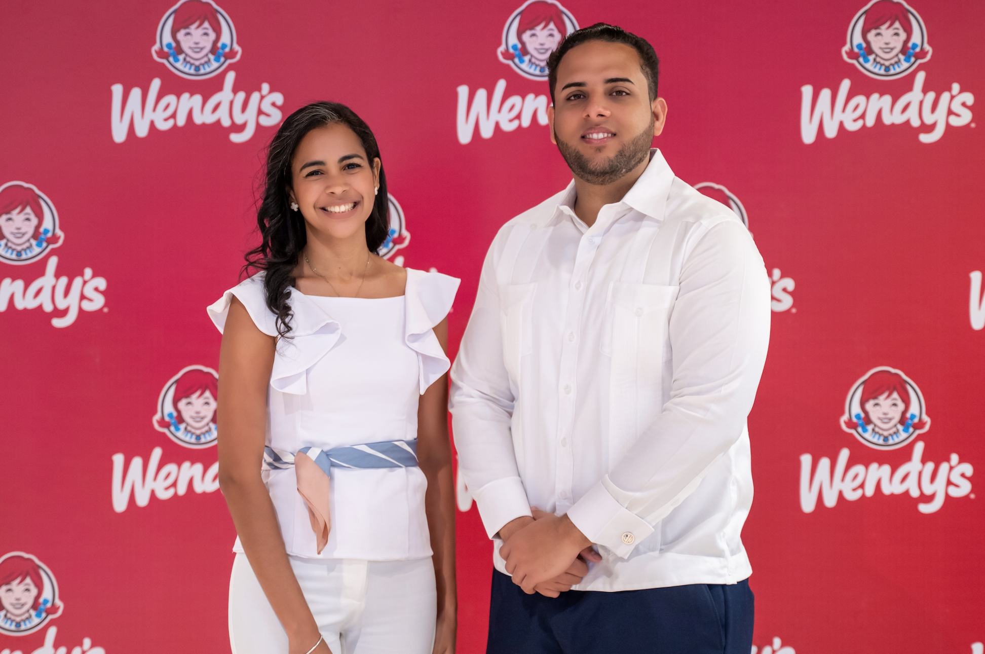Indhira Legreaux y Juan Núñez.