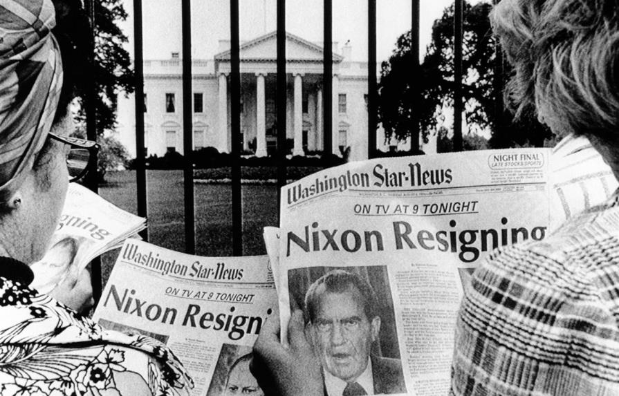 Se cumplen 50 años del escándalo de Watergate que le costó la presidencia a Richard Nixon