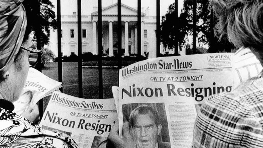 Se cumplen 50 años del escándalo de Watergate que le costó la presidencia a Richard Nixon