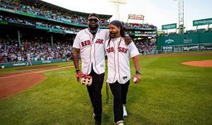 Video | Manny y David se reencuentran en el Fenway Park