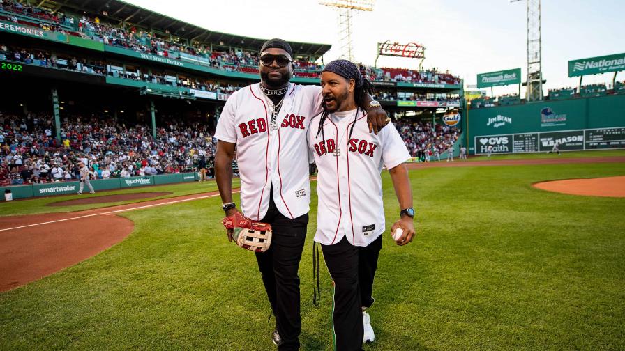 Video | Manny y David se reencuentran en el Fenway Park