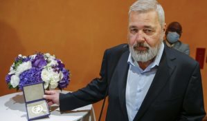 Medalla del Nobel del ruso Dmitry Muratov vendida en subasta por US$103 millones