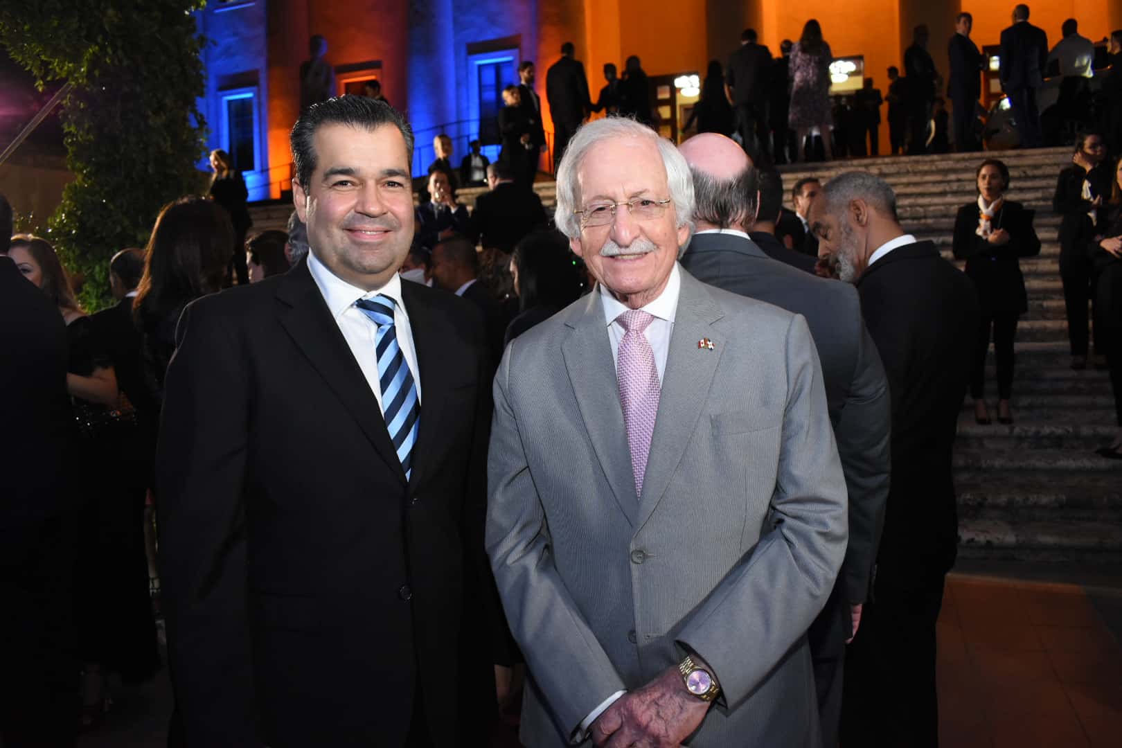Ángel Cortina y Moisés Franco.