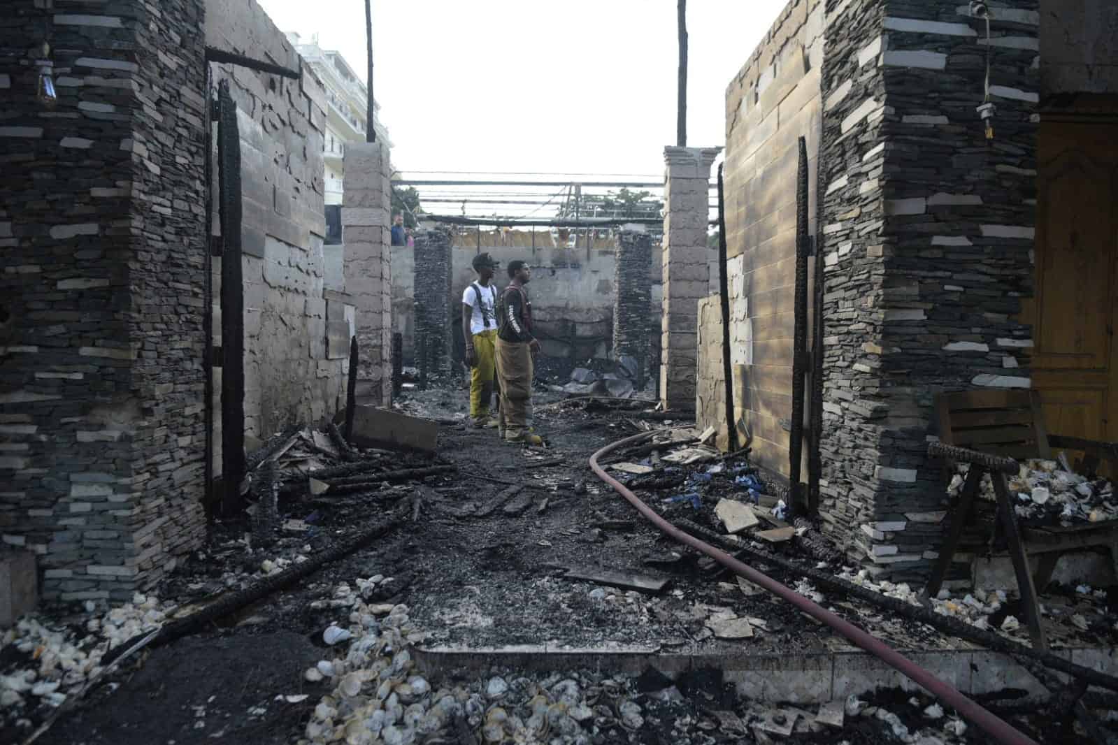 El incendio se extendió con facilidad porque estaba cobijado con cana.
