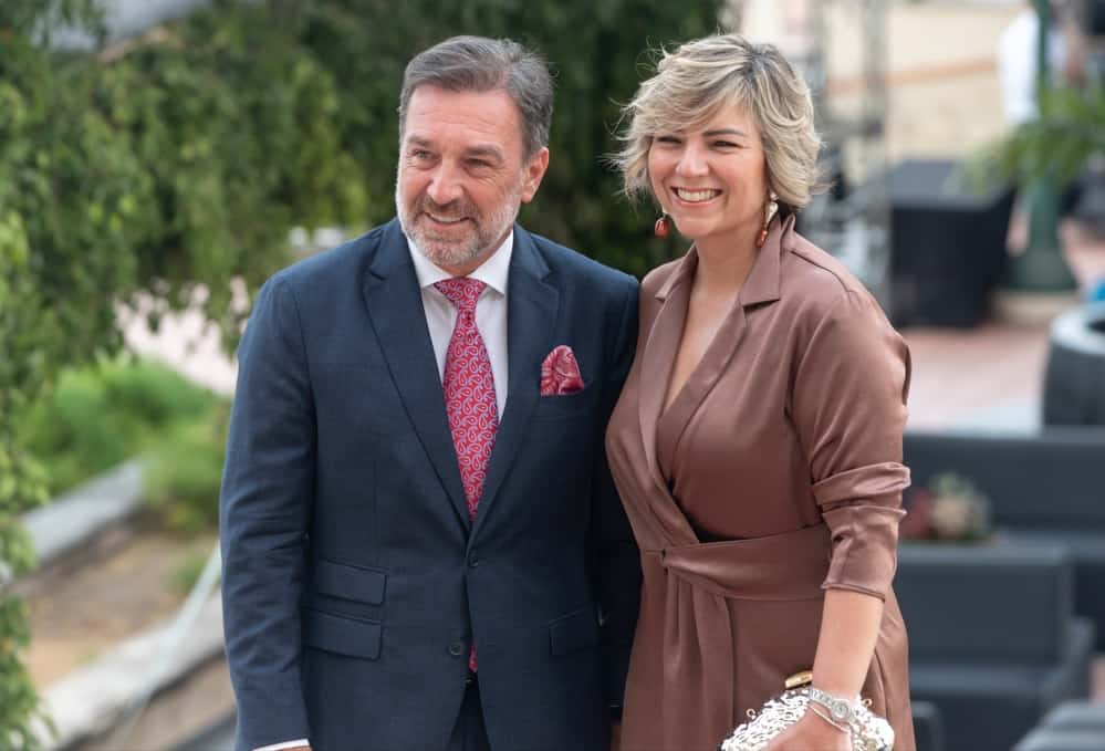 Francesco Fino y Leymi Lora.