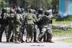 La Policía de Ecuador arremete contra indígenas en una universidad de Quito