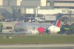 Red Air dice avión accidentado en Miami presentó dificultades técnicas Red Air dice avión accidentado en Miami presentó dificultades técnicas