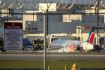 Reportan tres lesionados en avión que salió de RD y se accidentó en Miami Reportan tres lesionados en avión que salió de RD y se accidentó en Miami