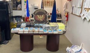 Interceptan una embarcación con 131 kilos de cocaína al oeste de Puerto Rico