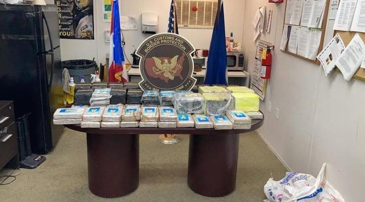 Interceptan una embarcación con 131 kilos de cocaína al oeste de Puerto Rico